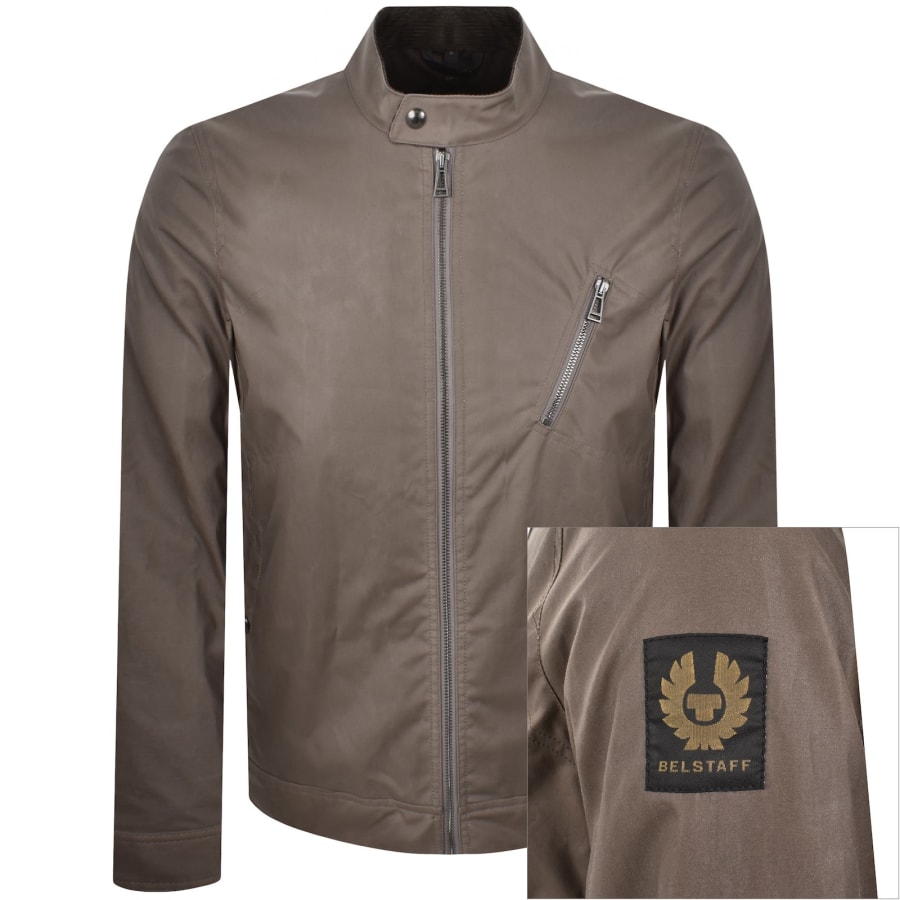 イタリア製 BELSTAFF ボンバージャケット Belstaff Sideline Jacket Dark Asphalt | Mainline Menswear us